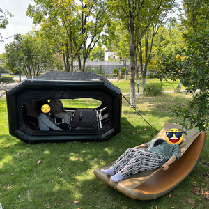 เต็นท์ตั้งแคมป์เป่าลมพร้อมปั๊มเต็นท์ตั้งแคมป์ติดตั้งง่าย4ฤดูกันน้ำกันลมเต็นท์ตั้งแคมป์กลางแจ้ง - Product Image 1