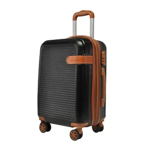 3 PCS सेट सस्ते और उच्च गुणवत्ता टिकाऊ एल्यूमीनियम ट्राली सूटकेस सभ्य यात्रा सामान