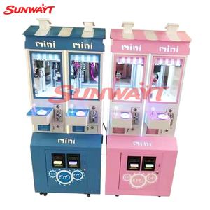 <b>Mini</b> Coin-Operated 2-Player Claw Crane <b>Arcade</b> Game Plush Doll Prize Toy for Kids - Product Image 5