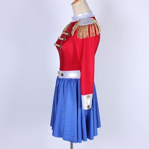 Uniforme de actuación azul marino para niña, vestido de actuación azul real, fiesta de Halloween, vestido elegante, Ropa de baile para fiesta - Product Image 3