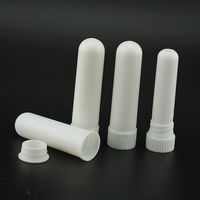 Tube d'inhalation PP sans BPA de qualité médicale, tube d'inhalation en plastique, mèche en coton pour emballage essentiel de parfum d'aromathérapie