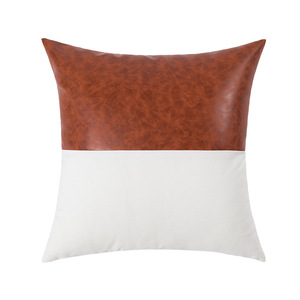Offre spéciale, Patch d'impression numérique Boho décoratif, housse de coussin <span class=keywords><strong>en</strong></span> <span class=keywords><strong>cuir</strong></span> Pu <span class=keywords><strong>pour</strong></span> <span class=keywords><strong>canapé</strong></span> - Product Image 6