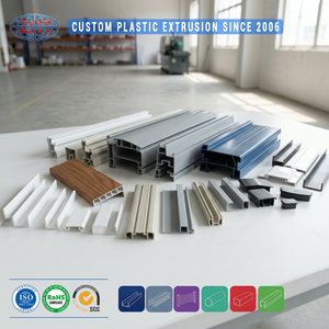 Bordure en <span class=keywords><strong>PVC</strong></span> robuste OEM en forme de L, revêtement de gouttière résistant à l'abrasion en plastique <span class=keywords><strong>PVC</strong></span> pour panneau de contrôle de foule - Product Image 2