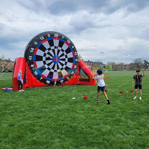 Placa de dardo de fútbol gigante, tablero de juego de deportes al aire libre inflable para el hogar, centro comercial, 3 1 <span class=keywords><strong>campo</strong></span> de fútbol, deportes inflables - Product Image 4