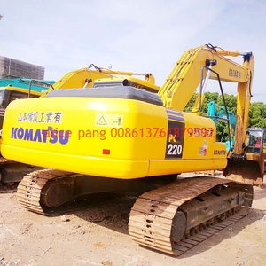 Komatsu เครื่องขุดมือสอง PC220-7สภาพดีส่วนประกอบหลักของเครื่องยนต์เน้นการออกแบบ - Product Image 3