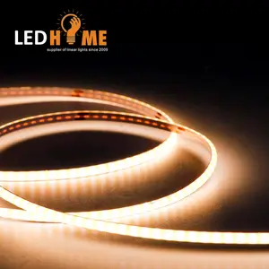 slim cob light DC12V 24V 4mm 5mm 6mm width flexible led cob light CRI90 no light spot dotsless cob led strip