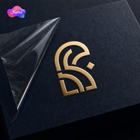 Autocollants en vinyle durables personnalisés, transfert UV, logo en relief 3D, imperméables, autocollants à appliquer sur le métal, le verre, l'emballage