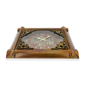 Hotsell 12inch <b>Plastic</b> Azan Clock Islamic and Home Decor Arabic Number Wall Clock Islamic Prayer Time Clock - Product Image 3