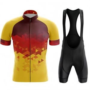 Nuevo Conjunto de Ciclismo de Manga Corta Tour de Francia, Ropa Profesional para Ciclismo de Montaña y Carretera, Personalizable OEM ODM - Product Image 6