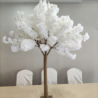 Arbre décoratif de table pour mariage, fleurs de sakura en soie artificielle, plantes d'intérieur populaires, arbre de cerisier artificiel