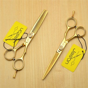 5.5 ''16Cm Thương Hiệu Jason 440C 62HRC Con Người Chuyên Nghiệp Kéo Tóc Làm Tóc Kéo Cắt Kéo Kéo Tỉa Thưa J1020 - Product Image 1