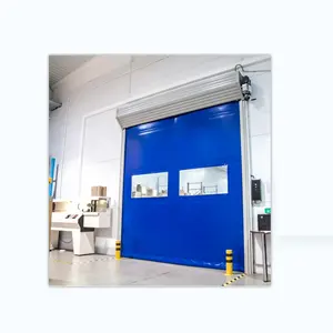 Китайский завод специализируется на производстве безопасной пыленепроницаемой электрической быстроподъемной двери, радиолокатор, Индукционная ПВХ, быстрая дверь