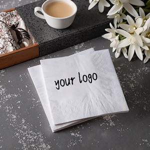 Nhà Máy Trực Tiếp 2-Ply Tùy Chỉnh Khăn Ăn Với Logo Dùng Một Lần Cocktail Serviettes Mềm Trinh Gỗ Bột Giấy 33*<span class=keywords><strong>33Cm</strong></span> Bữa Ăn Tối Khăn Ăn - Product Image 6