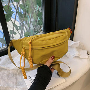 Sac de Poitrine en Nylon Grande Capacité Style Urbain Sac Banane Sportif Unisexe Sac à Bandoulière Décontracté Sac Ceinture de Taille Vente en Gros - Product Image 1