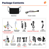 MEKEDE MS Android 12 lecteur DVD de voiture écran tactile 360 caméra pour Changan CS15 2016-2018 BT voiture-play auto QLED