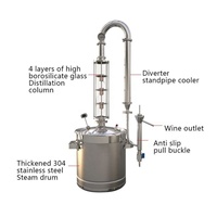 50L 100L Koperen Alembic Still Moonshine Distillatie Set voor Whisky Brandy Sterkedrank