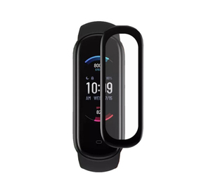 Protector de pantalla de película suave 3D PMMA para <span class=keywords><strong>Amazfit</strong></span> band 7, Pop <span class=keywords><strong>Pro</strong></span>, <span class=keywords><strong>Bip</strong></span> U <span class=keywords><strong>Pro</strong></span>, <span class=keywords><strong>5</strong></span>, 6, Pmma, color negro - Product Image 1