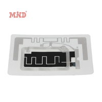 Etiqueta inteligente UHF + NFC RFID Etiqueta de temperatura para gestión logística de cadena de frío