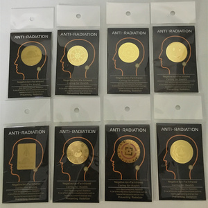 Autocollants <span class=keywords><strong>anti</strong></span>-radiation quantiques en or 24 carats pour téléphones et ordinateurs portables, protection contre les ondes <span class=keywords><strong>électromagnétique</strong></span>s 5G EMF - Product Image 6