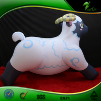 Ballon gonflable personnalisé en forme de chèvre, jouet animal, chèvre rebondissante, sphère Hongyi