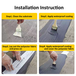 Peinture imperméable en polyuréthane liquide, peintures résistantes à l'eau, revêtement d'étanchéité pour toiture métallique - Product Image 5