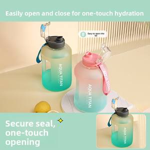 Bouteille <span class=keywords><strong>d</strong></span>'<span class=keywords><strong>eau</strong></span> grande capacité pour hommes et femmes, idéale pour le sport, la remise en forme, la consommation directe, l'extérieur, l'été - Product Image 4