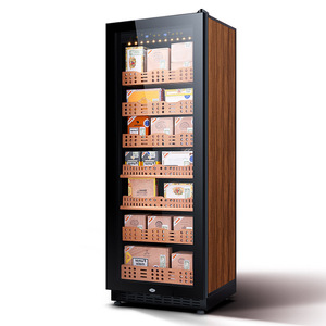 Refrigerador para Vinos, Enfriador, Humidor para Cigarros, Gabinete Compacto Independiente, Nevera para 103 Botellas, Control Digital, Puerta de Vidrio Bx-308 - Product Image 4