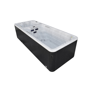 <span class=keywords><strong>Spa</strong></span> de natación <span class=keywords><strong>contracorriente</strong></span> de acrílico al aire libre para 7 personas Apto para niños con sistema de calefacción - Product Image 2