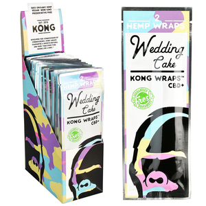 KONG WRAPS Natural Hemp Wrap (Wedding Cake), Green 2 tablets + 1 packaging <b>tool</b>, 1 contains 25 <b>bags</b>.smoking accessories - Product Image 4