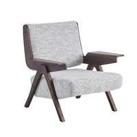 Fauteuil individuel en tissu confortable et moderne pour salon, idéal pour la détente à domicile - Vente en gros