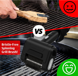 Cepillo eléctrico para parrilla de vapor con logotipo personalizado OEM/ODM para limpiar pedidos a granel para negocios de barbacoa - Product Image 6