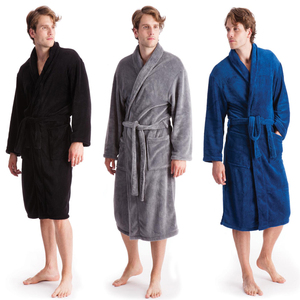 <span class=keywords><strong>Robe</strong></span> de bain organique en coton turc <span class=keywords><strong>micro</strong></span>, en peluche, personnalisé, à capuche, pour hommes, toutes les tailles disponibles, collection - Product Image 2