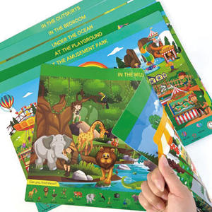 Juego educativo para niños-<span class=keywords><strong>Buscar</strong></span> y encontrar juguetes para niños pequeños 3 4 5 6 7 años Arte de papel para rascar para niños - Product Image 6