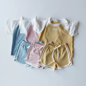 OEM ODM Summer <strong>Kids</strong> <strong>Clothes</strong> Set Children's T-Shirts and Shorts 2Pc Clothing Suit Baby Girls <strong>Clothes</strong> - Product Image 1