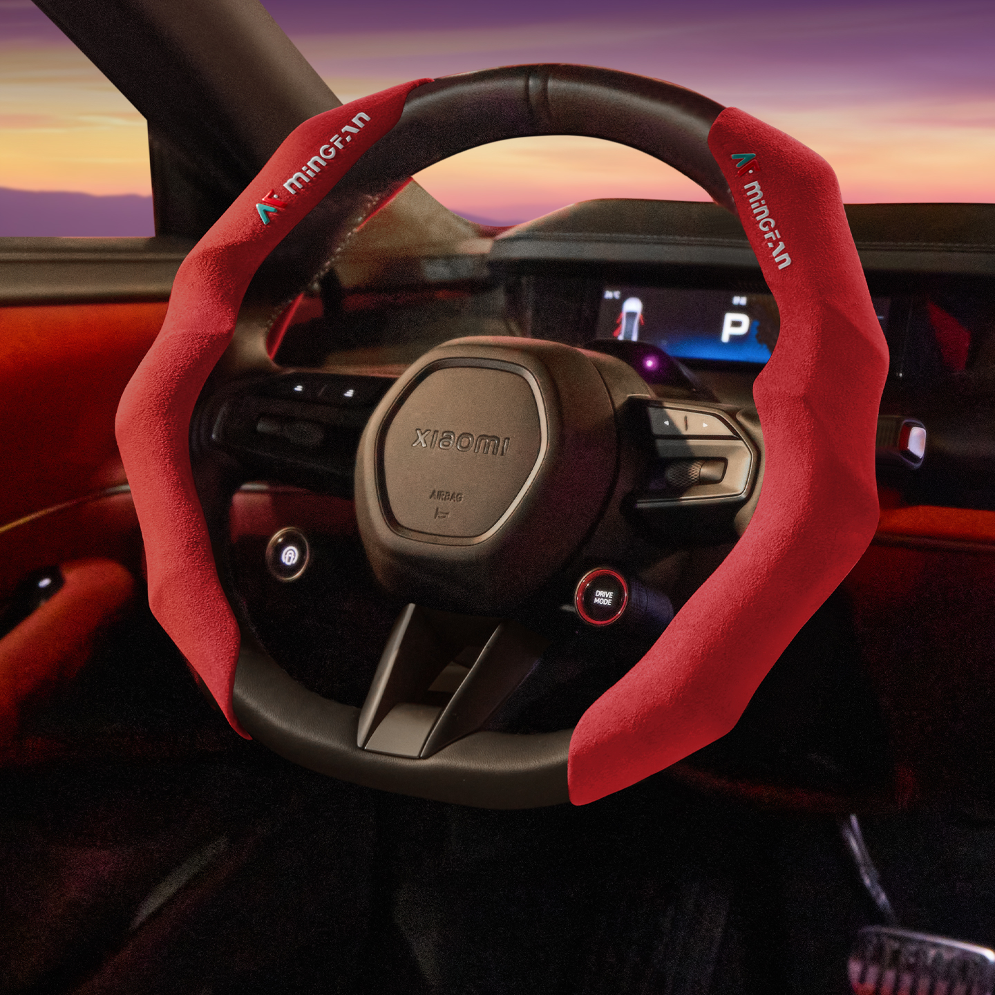 Sports Style Leather Steering Wheel Cover - Universal Fit for Cars - CKJ Brand