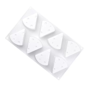 8 trous Fromage Silicone Mousse Moule Crème Glacée Gâteau Moule Chocolat DIY Moule - Product Image 3