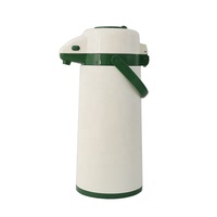 Carafe à café thermique économique 2,2 L AXP avec fonction poussoir, corps en plastique, intérieur en verre, pompe à air, pour hôtel