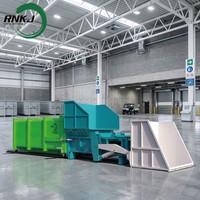 Compacteur de déchets stationnaire RNKJ professionnel 11 kW, hydraulique, pression 20 MPa, 380 V, haute densité, grande capacité