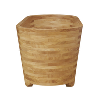 Baignoire de luxe pour intérieur, en bois, style japonais, vente en gros