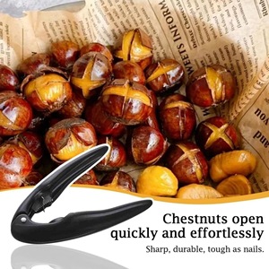Rompecastañas Multifuncional con Corte Cruzado, Abridor de Castañas con Hoja de Acero Inoxidable 304 y Mango de ABS para Abrir Nueces y Cáscaras de Nuez - Product Image 4