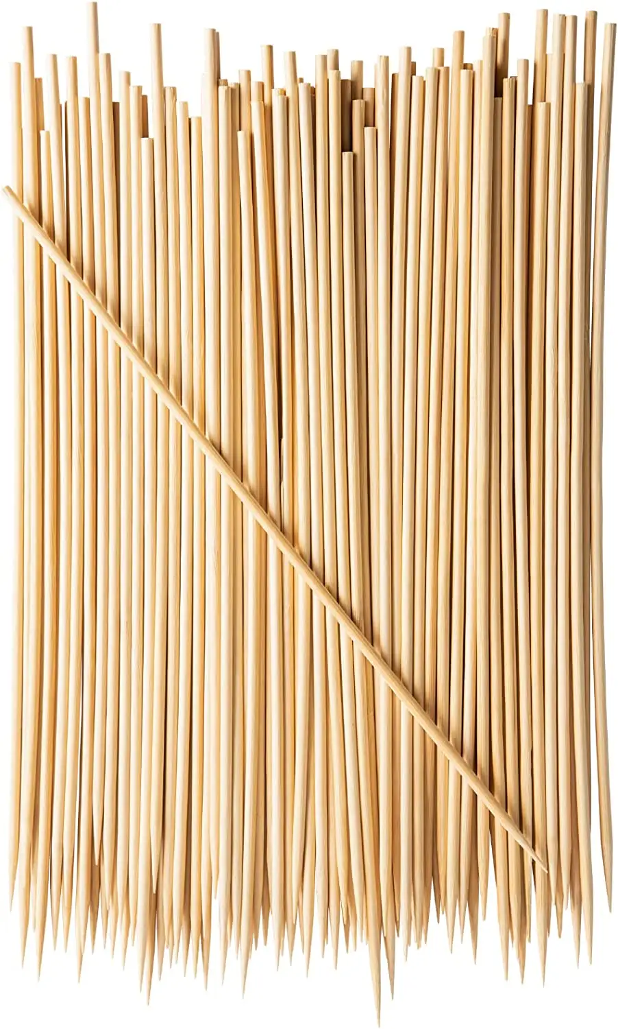 Wholesale Bamboo Sticks BBQ Skewers Round Bamboo Sticks