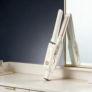 Plancha <span class=keywords><strong>de</strong></span> pelo mini <span class=keywords><strong>de</strong></span> doble uso para <span class=keywords><strong>hombre</strong></span>, rizador transfronterizo, para cabello corto y voluminoso, con mango <span class=keywords><strong>de</strong></span> plástico, para peinados con efecto <span class=keywords><strong>permanente</strong></span> - Product Image 6