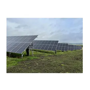 Sistema de montagem solar para agricultura Estrutura solar para terras agrícolas Sistema de montagem solar para solo