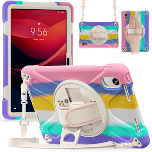 Thích hợp cho Lenovo Tab <span class=keywords><strong>Pad</strong></span> 11 cướp biển Vua trường hợp tb330fu dây đeo vai dây đeo tay Khung Silicone chống rơi trường hợp - Product Image 1