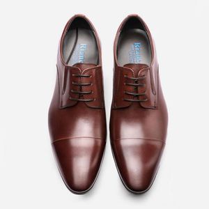 Customized <b>Men</b> Square Toe Handmade Height Increasing Wedding Party Shoe Casual <b>Dress</b> Oxford Office Shoes Anti-Slip Light Weight - Product Image 5