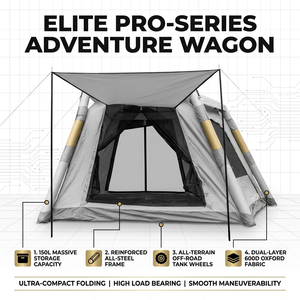 Lightweight Outdoor Four-Season Double Layer Automatic Anti-mosquito Waterproof Windproof UV Protection Instant Beach <b>Tents</b> - Product Image 5