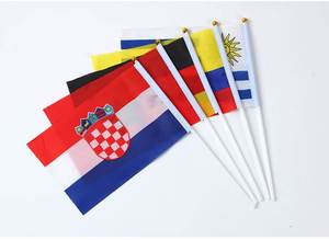 Banderas de mano de <span class=keywords><strong>Ucrania</strong></span>, 5,5x8,5 pulgadas/14x21cm, bastón Nacional de <span class=keywords><strong>Ucrania</strong></span>, decoración de interiores y exteriores, Mini banderas de poliéster decorativas - Product Image 5