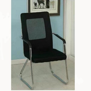 High Density Sponge Mesh Back Office <b>Chair</b> Ergonomic Visitor Seating For Conference Room - Product Image 2