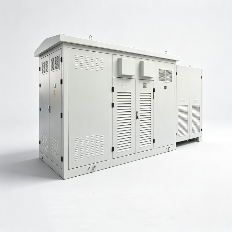 European Type Compact Box Substation 10kV Outdoor Prefabricated Three-Phase Power Transformer Solar Plant EV Charging Station · image 5
