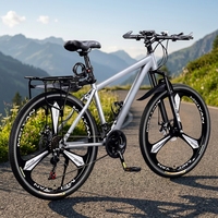 Vélo de montagne tout suspendu léger 26 pouces avec freins à disque doubles pour homme, idéal pour les trajets urbains - BB018